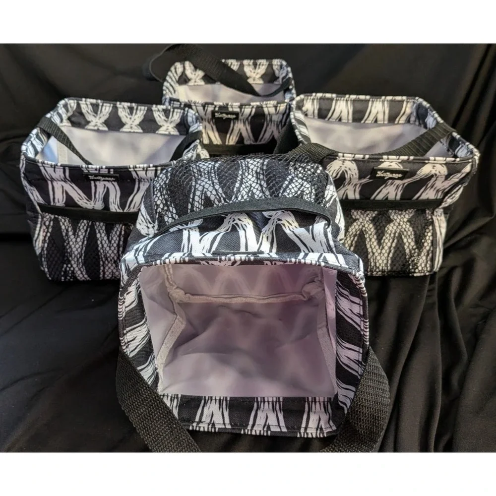 Set of 4 - Thirty-One Storage Bin Tote Collapsible space saving storage